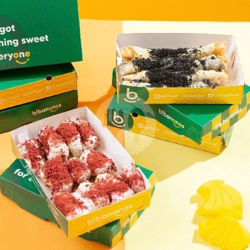 2 Box Cheese Roll Free 1 Box Banana Bites/Roll/Cheese menu B Bananas Surabaya, Gubeng Airlangga