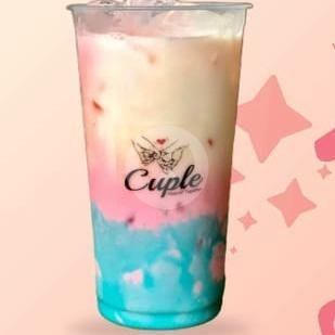 Es Cuple Red Velvet Milk Choco menu Sego Sambel Pak Yoyok, Buduran