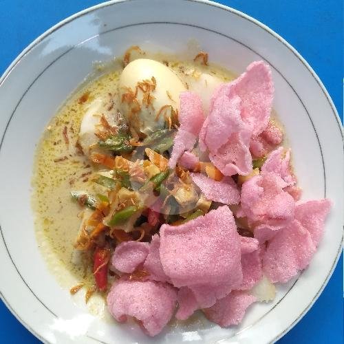 Lontong Gulai Rebung + Cincang menu Lontong Padang Asli Masakan Uni Yen, Jagakarsa