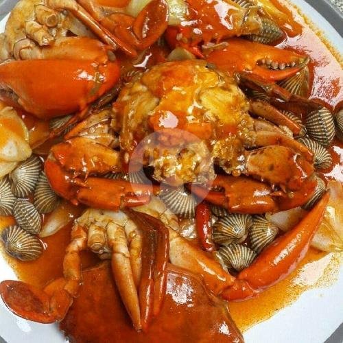 Kepiting Blenger menu Nyonya Krabs Seafood, Ngadiluwih