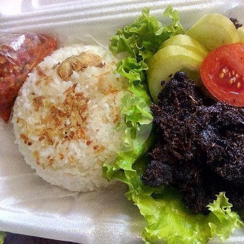 Nasi Oseng Mercon menu Kedai Rizki, Mojosari