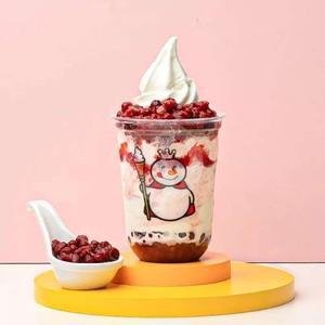 O Choco Lucky Sundae menu Mixue Wendit, Mangliawan