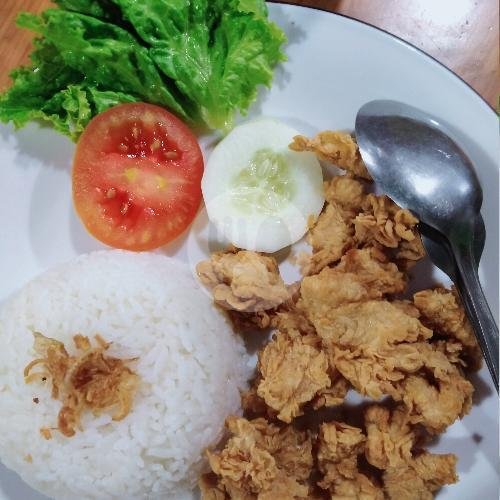 Nasi Putih menu Warung Wajan Obong, Menuran