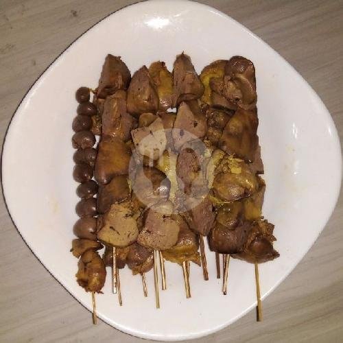 Sate Ampela Ayam menu Bubur Ayam Tangerang Mas Tris, Talun