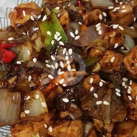 Tempe + Sambal menu Angkringan Jabrik, Aquamarin