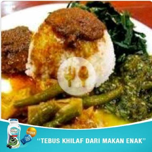 Rendang menu RM Padang, Kiambang Raya