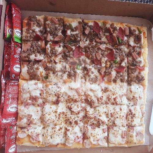 empek2 kapal selam jumbo premium frozen menu Pizza MP4, Mawar Putih