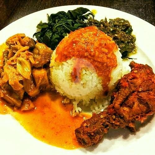 Gulai Tunjang (Kikil) menu Soto Padang & Ketupat Sayur Padang Uni Riri, Lowokwaru