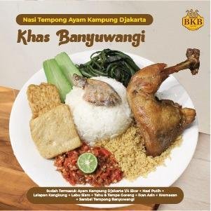 Nasi Tempong Ayam Negeri menu Bebek BKB, Mampang Prapatan