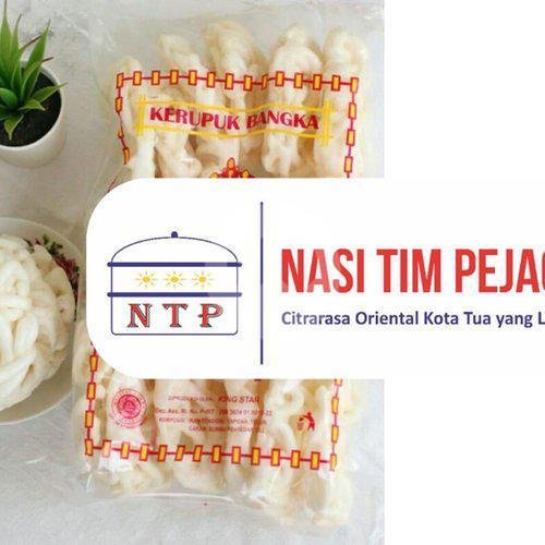 Kerupuk Bangka Besar (2pcs) menu Nasi Tim Pejagalan, Jatipulo