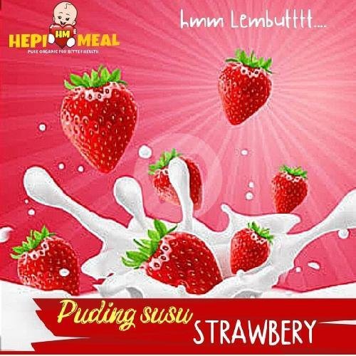 Puding Vanilla menu Bubur Bayi Organik Hepi Meal Kutei, Darmo, Kutei