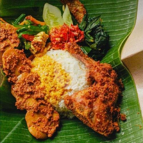 Nasi Ikan Gurame Bakar Komplit menu Rumah Makan Siti Nurbaya, Buaran