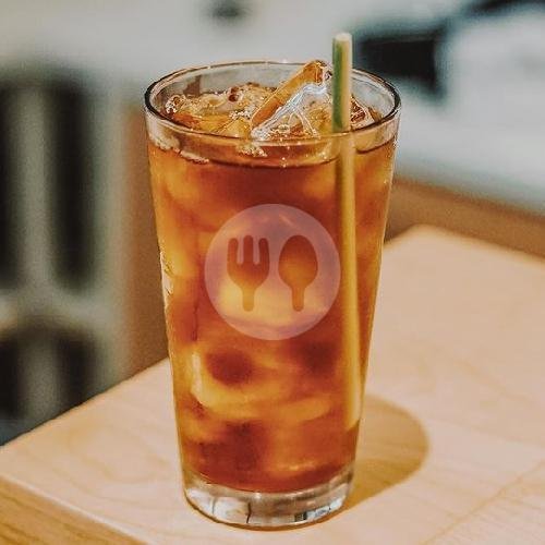 Es Teh Tawar menu Bubur Ayam Pak Brewok 2, Sumurboto