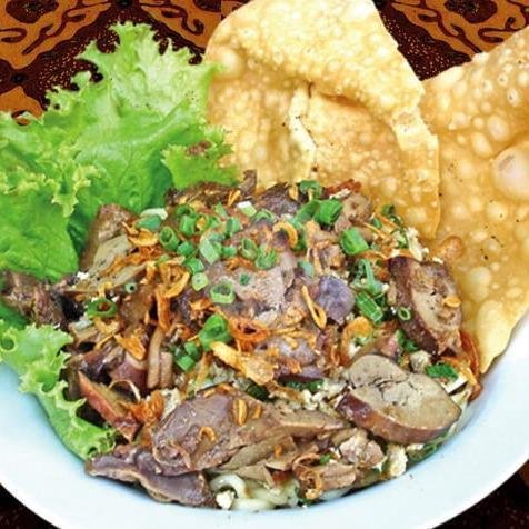 Pangsit Mie Ayam Jamur menu Pangsit Mie Bromo Pojok, Patimura