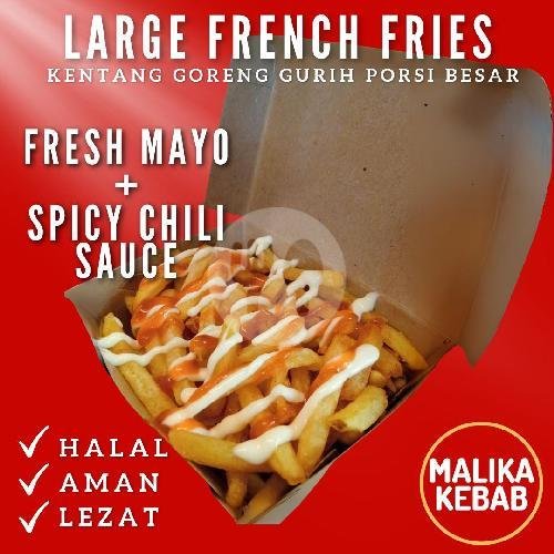 Kebab Medium menu Malika Kebab 6, Legoso Raya