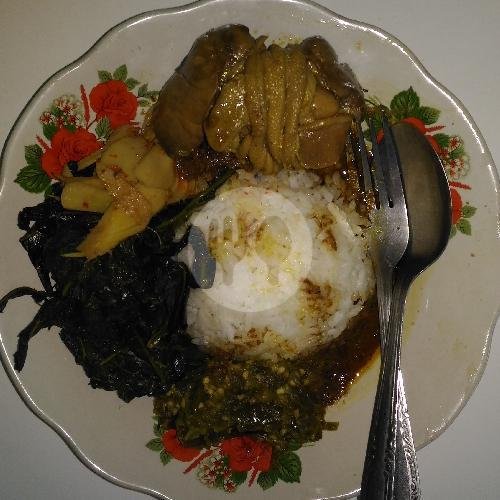 Nasi Ayam Bakar Komplit menu Rumah Makan Padang Bungo Tanjung, Palagan