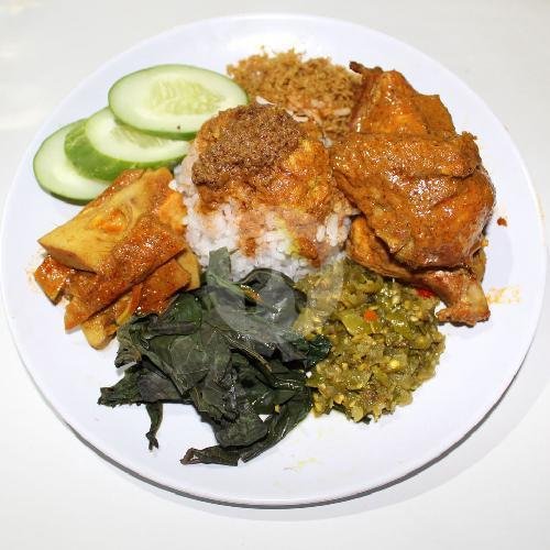 Nasi Paru Goreng Komplit + Free Es Teh Manis menu Nasi Padang RM CITRA MINANG Masakan Padang Laswi-Batununggal