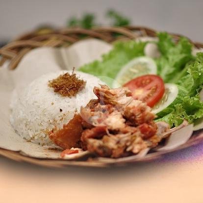 Ayam Geprek + Nasi menu Kedai Mang Een