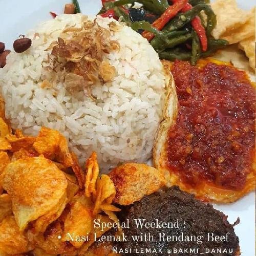 Bakmi Ayam jamur menu Bakmi Danau , BSB Mijen