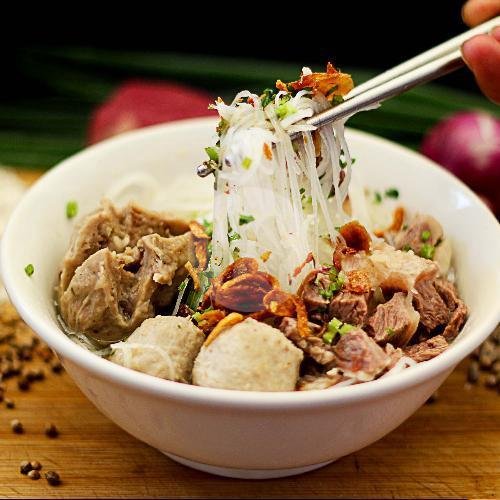 Mie / Soun Bakso Cincang Tetelan menu Bakso Kabayan, Rancasari