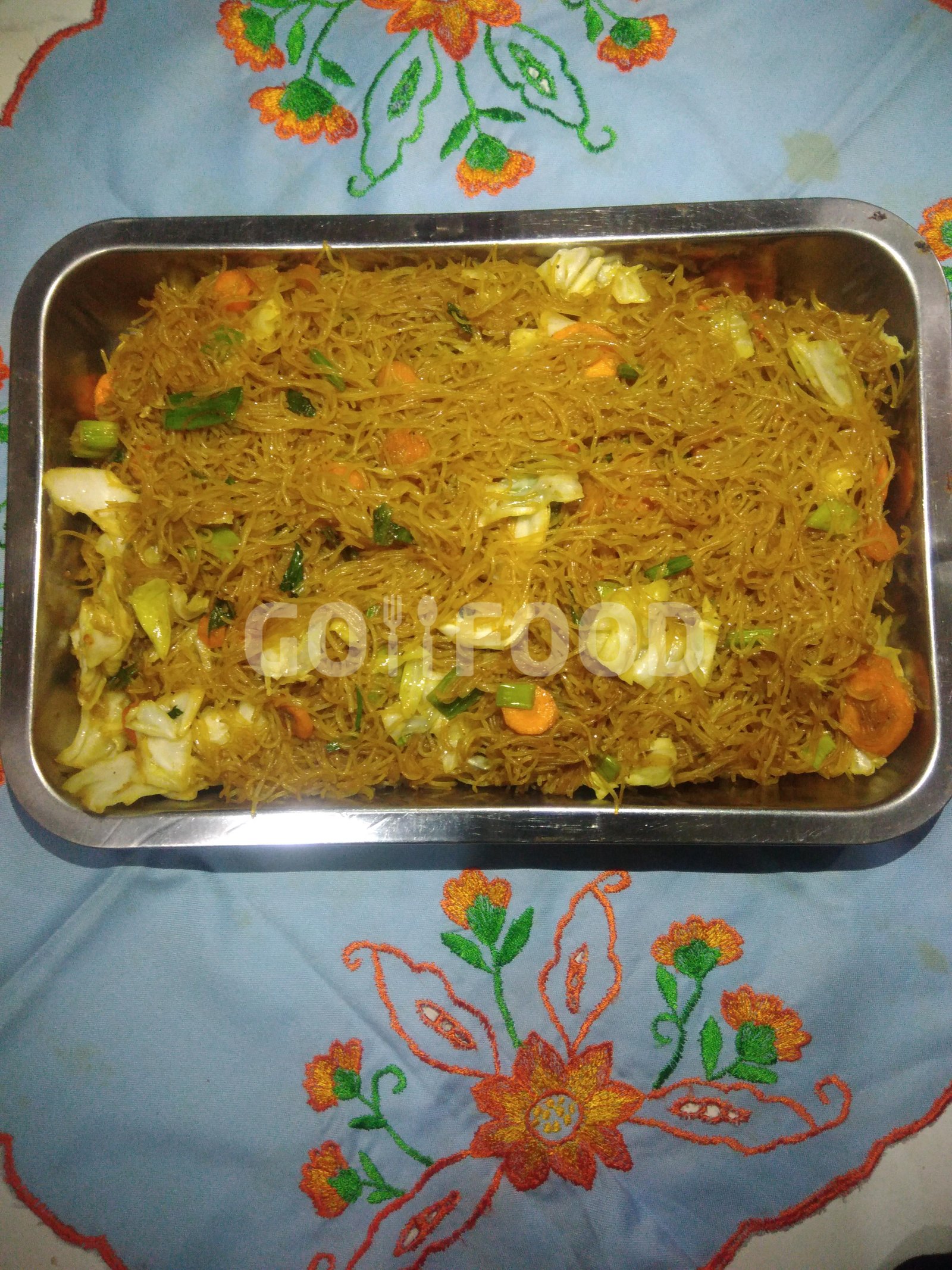 Mie Goreng menu Nasi Uduk Mamah Lintang, Kampung Melayu