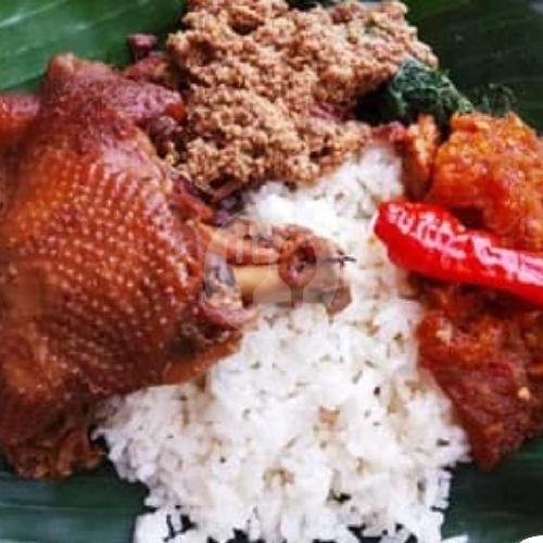 Nasi Gudeg Krecek Paha Atas + Telur menu Gudeg Ojo Lali, Sewon