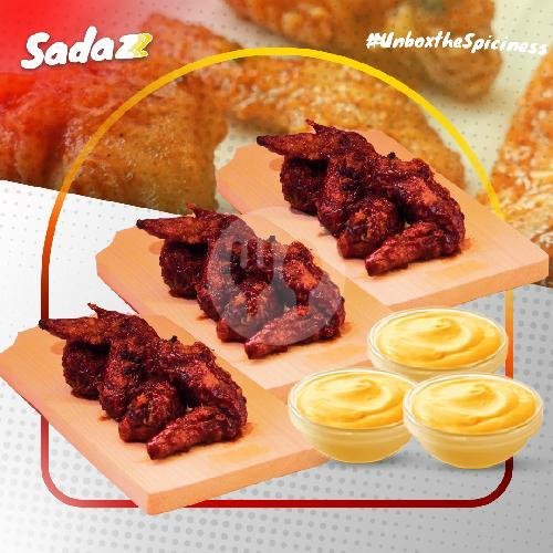 French Fries Blengerz With Cheese Sauce menu Ayam Sadazzz, CIledug