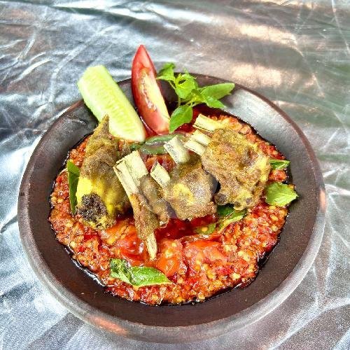 Sambal Bakar Asap Kambing Fillet 1001 menu Ayam Kriwil, Rawamangun