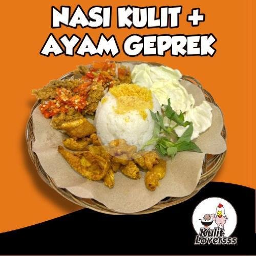 Nasi Kulit + Tempe Penyet menu Kulit Loversss, Slamet Riyadi Solo