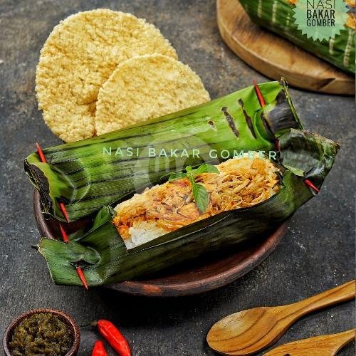 Ayam Suwir Merah menu Nasi Bakar Gomber, Tinalan