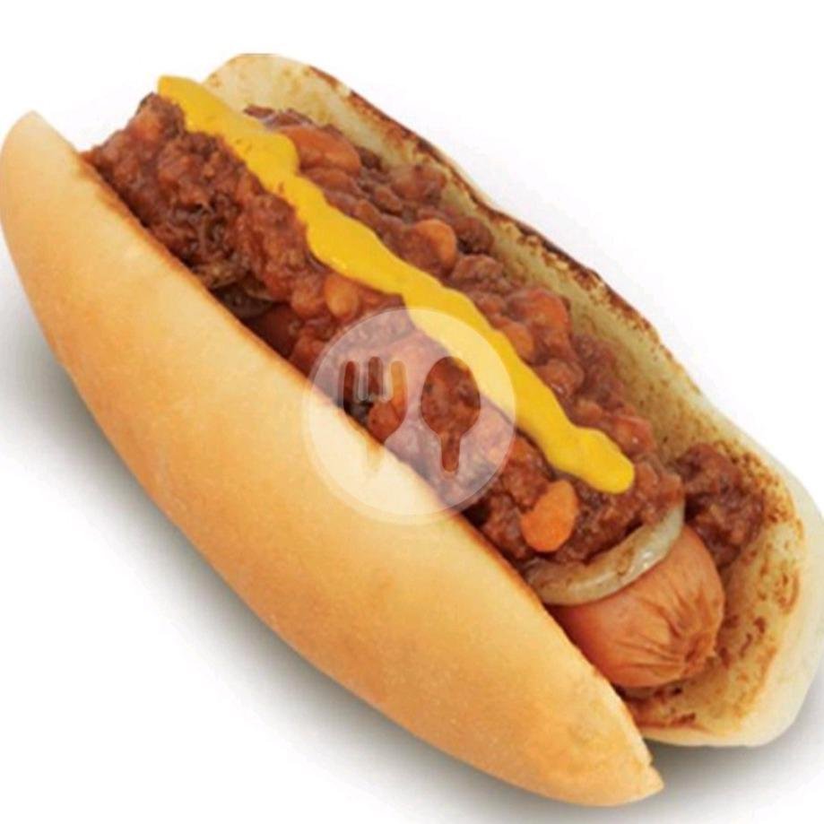 BBQ Bacon Hotdog menu Five Monkeys Burger, Plaza Senayan