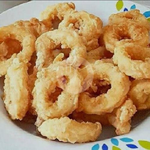 Teh + Nasi Ayam Pejantan Goreng menu Sambel Pinuk Alisamu, Tlogo Timun