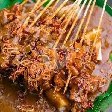 Sate Padang 1/2 Porsi Daging menu RM Padang Kiambang Indah, Kayu Ambon