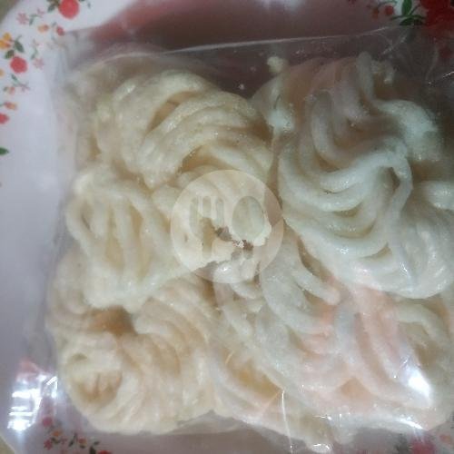 Kerupuk Gurih menu Sop Kaki Sapi Pak Idris, Banceuy