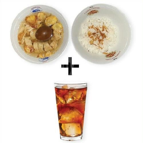 Nasi Putih menu Timlo Kratonan, Pasar Kliwon