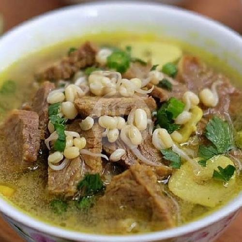 Nasi Soto Daging Campur Jeroan Sapi menu Dapur Umi Yuli, Gedangan
