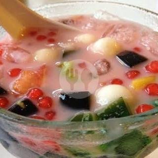 Es Campur menu Mie Baso Ditto Arema, Cikutra
