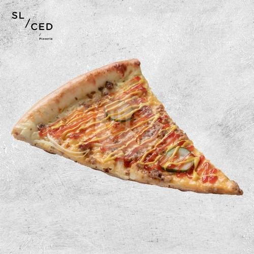 Creamy Chicken & Mushroom Pisto Slice menu Sliced Pizzeria, Bandung