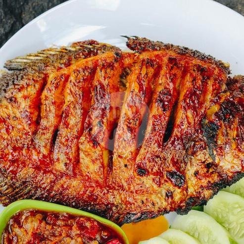 Nila Sambal  Bakar Gami + Nasi Putih menu Cireng Isi Anraf, Kesambi
