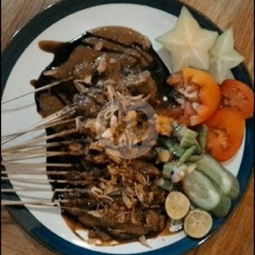 Sate Kambing Polos Tanpa Lemak menu Sate Gule Pojok Sari, Pasar Cikapundung Elektronik