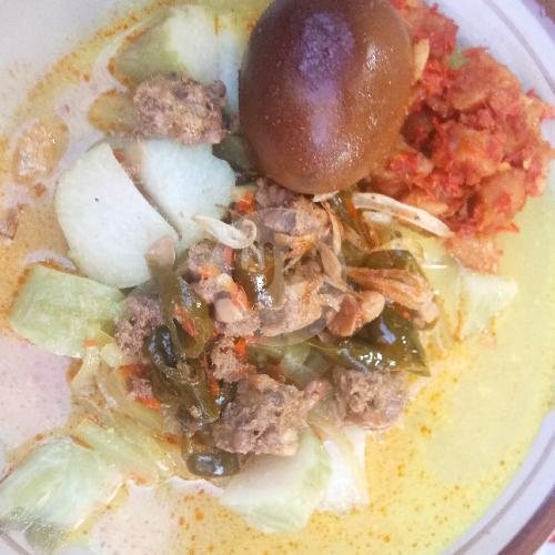 Nasi Kuning (Daging) menu Nasi Kuning Mba Yanti, Cirebon