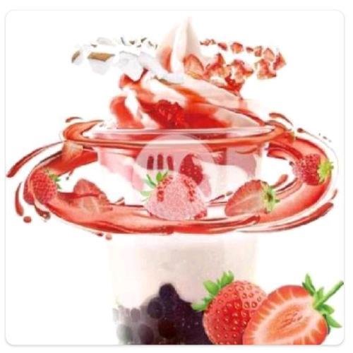 Ice Cream Tea (Black Tea) menu MIXUE, PEKALANGAN