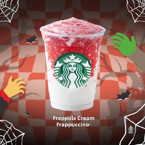 New Franken Cream Frappuccino menu Starbucks, Galeria Mall Jogja