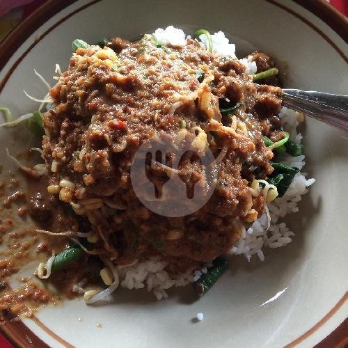 Nasi Pecel menu Pecel Uleg & Es Campur Mbak Mah, Gajahmungkur