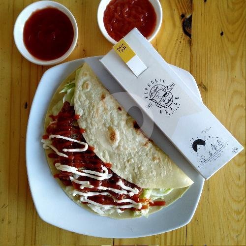 Bigg Kebab Saus Blackpepper menu Republic Kebab Premium, Cibabat