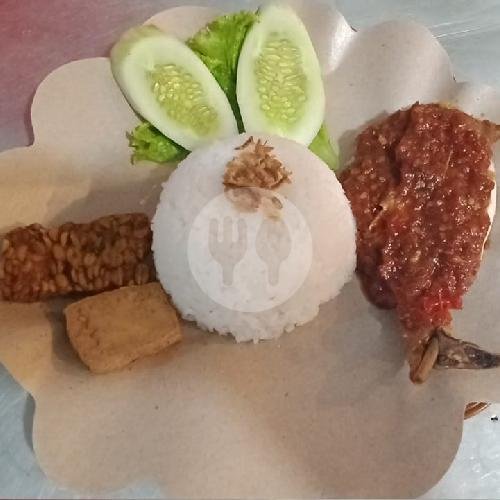 Pecel Ayam menu Ayam Bali Cabang Pasar Baru, Pauh