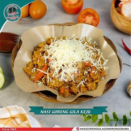 Nasi Goreng Gila  Pete menu Nasi Goreng Gila Gondrong Obama, Menteng
