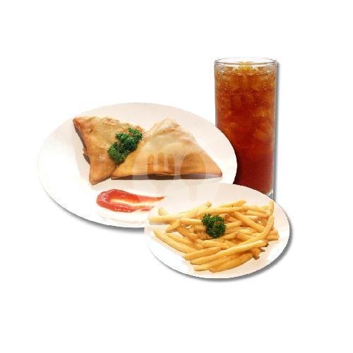 Paket Hemat Duo Kebab 2pcs +Teh Keffir menu Nasi Biryani Kebuli Mandhi RESTO KHOJA, Siranda