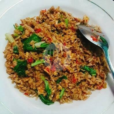 Nasi Goreng Ikan Asin menu Nasi Goreng Pak Bass, Sukun