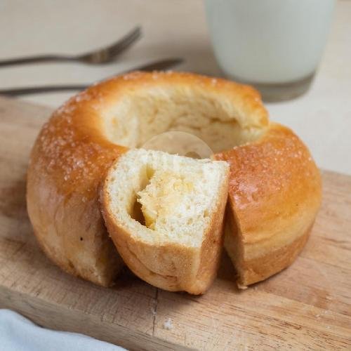 Korean Garlic Bread menu Viavia Artisan Bakery, Prawirotaman